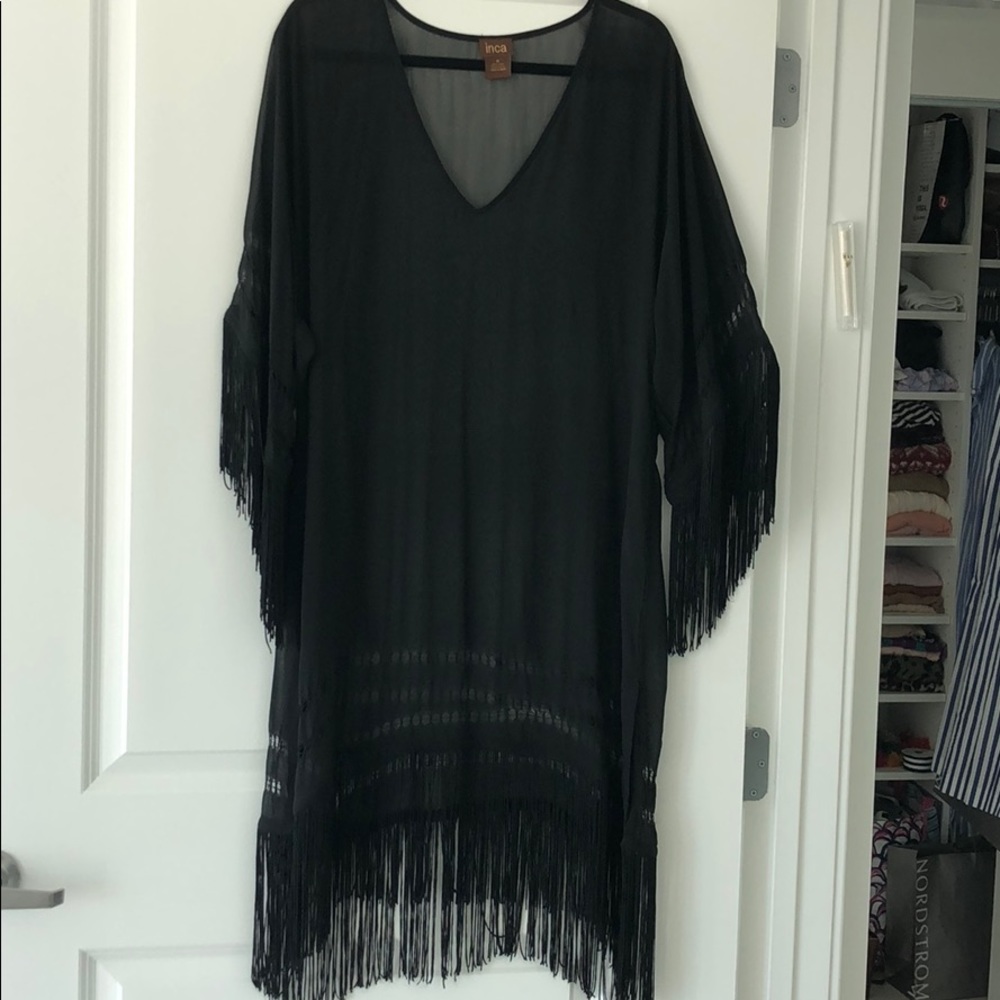 Inca Fringe Coverup